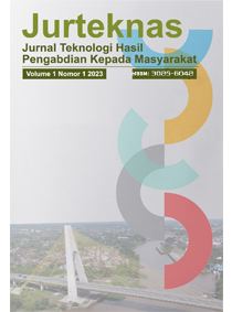 					View Vol. 1 No. 1 (2023): Jurnal Teknologi Hasil Pengabdian Kepada Masyarakat
				